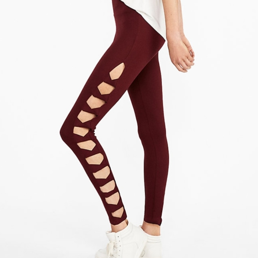 Nwt Express One Eleven High Waist Leggings Sz Xl